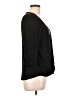 AGB Black 3/4 Sleeve Top Size L - photo 4