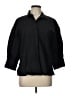 Witchery Black 3/4 Sleeve Button-Down Shirt Size 12 - photo 1