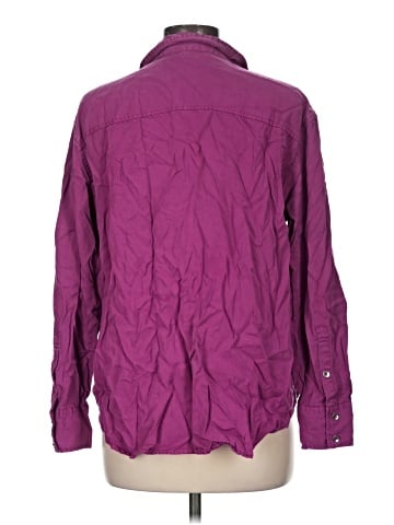 CALVIN KLEIN JEANS Long Sleeve Button-Down Shirt (view 2)