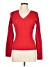 Moda International 100% Cotton Red Pullover Sweater Size L - photo 1