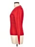 Moda International 100% Cotton Red Pullover Sweater Size L - photo 5