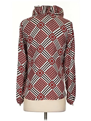Elizabeth McKay Long Sleeve Silk Top (view 2)