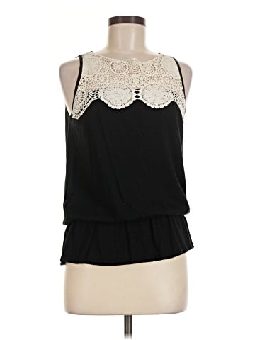 August Silk Sleeveless Blouse (view 1)