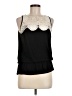 August Silk Black Sleeveless Blouse Size M - photo 1