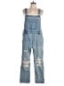 Wild Fable 100% Cotton Blue Overalls Size L - photo 1