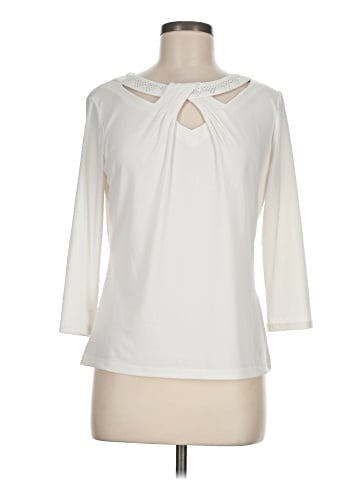 New York & Company 3/4 Sleeve Blouse (view 1)