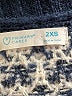 Primark Chevron-herringbone Blue Pullover Sweater Size XXS - photo 7