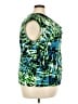 Kasper Green Sleeveless Blouse Size 3X - photo 4