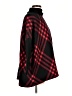 Joseph A. Plaid Black Poncho Size L - photo 4