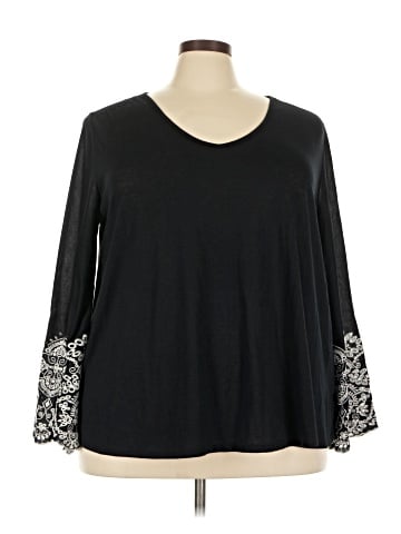 Fever 3/4 Sleeve Top (view 1)