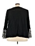 Fever Black 3/4 Sleeve Top Size 3X - photo 2