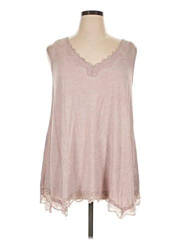 Lane Bryant Sleeveless T-Shirt (view 1)