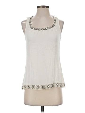 Alice + Olivia Sleeveless Silk Top (view 1)