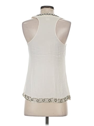 Alice + Olivia Sleeveless Silk Top (view 2)