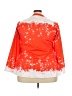 Flycurvy Orange 3/4 Sleeve Blouse Size 3X - photo 2