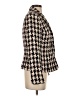 Kasper 100% Silk Houndstooth Ivory Silk Blazer Size 4 - photo 4