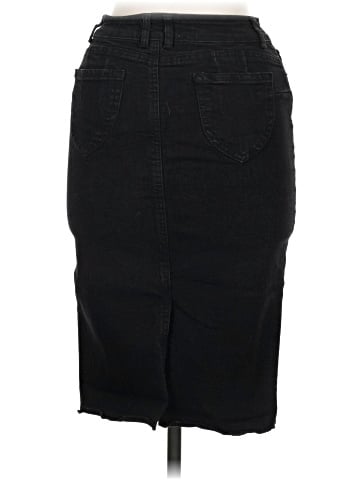La Bijou Denim Skirt (view 2)