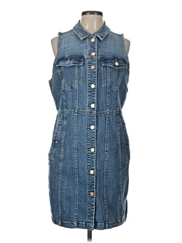 Liverpool Los Angeles Denim Vest (view 1)