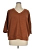 Cable & Gauge Brown Pullover Sweater Size 1X - photo 1