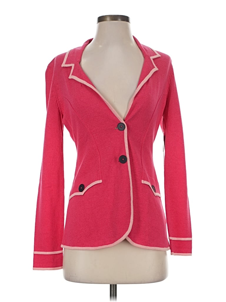 Pre-owned Nic + Zoe Cardigan Sweater In Pink