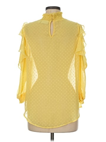 New York & Company 3/4 Sleeve Blouse (view 2)