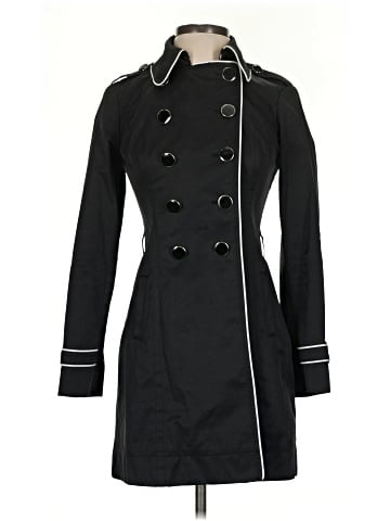 White House Black Market Trenchcoat (view 1)