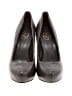 Ash 100% Leather Gray Heels Size EU 38 - photo 2