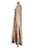Glam Metallic Tan Cocktail Dress Size S - photo 5