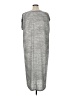 Bobeau Stripes Silver Casual Dress Size 1X - photo 2