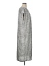 Bobeau Stripes Silver Casual Dress Size 1X - photo 4