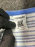 Remade Blue 3/4 Sleeve Blouse Size 3X - photo 7