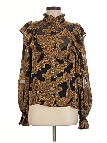 Flying Tomato Long Sleeve Blouse (view 1)