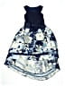 Bonnie Jean 100% Polyester Blue Dress Size 7 - photo 1