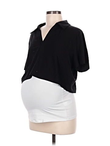 H&M Mama Short Sleeve Blouse (view 1)