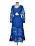 Lulus 100% Cotton Blue Casual Dress Size S - photo 1