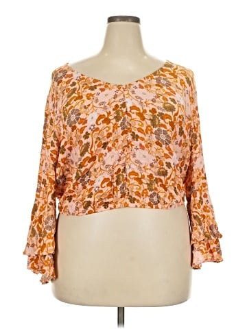 Gypsies & Moondust 3/4 Sleeve Blouse (view 1)