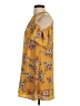 Blue Rain Yellow Casual Dress Size S - photo 5