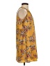 Blue Rain Yellow Casual Dress Size S - photo 4