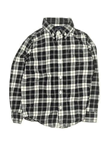 Janie and Jack Long Sleeve Button-Down Shirt (view 1)