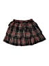 Crewcuts 100% Polyester Plaid Black Skirt Size 14 - photo 1