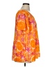 Sami & JO 100% Polyester Tie-dye Orange Short Sleeve Blouse Size 1X - photo 4