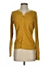 August Silk Yellow Cardigan Size S - photo 1