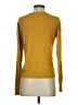 August Silk Yellow Cardigan Size S - photo 2