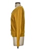 August Silk Yellow Cardigan Size S - photo 5