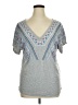 Democracy Gray Short Sleeve Top Size XL - photo 1