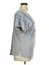 Democracy Gray Short Sleeve Top Size XL - photo 4