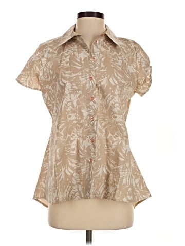 Attitudes by Renee Short Sleeve Blouse (view 1)
