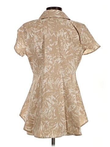Attitudes by Renee Short Sleeve Blouse (view 2)