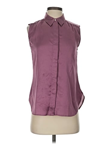 Ann Taylor Sleeveless Button-Down Shirt (view 1)