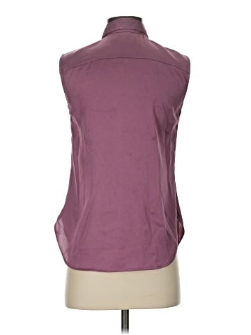Ann Taylor Sleeveless Button-Down Shirt (view 2)
